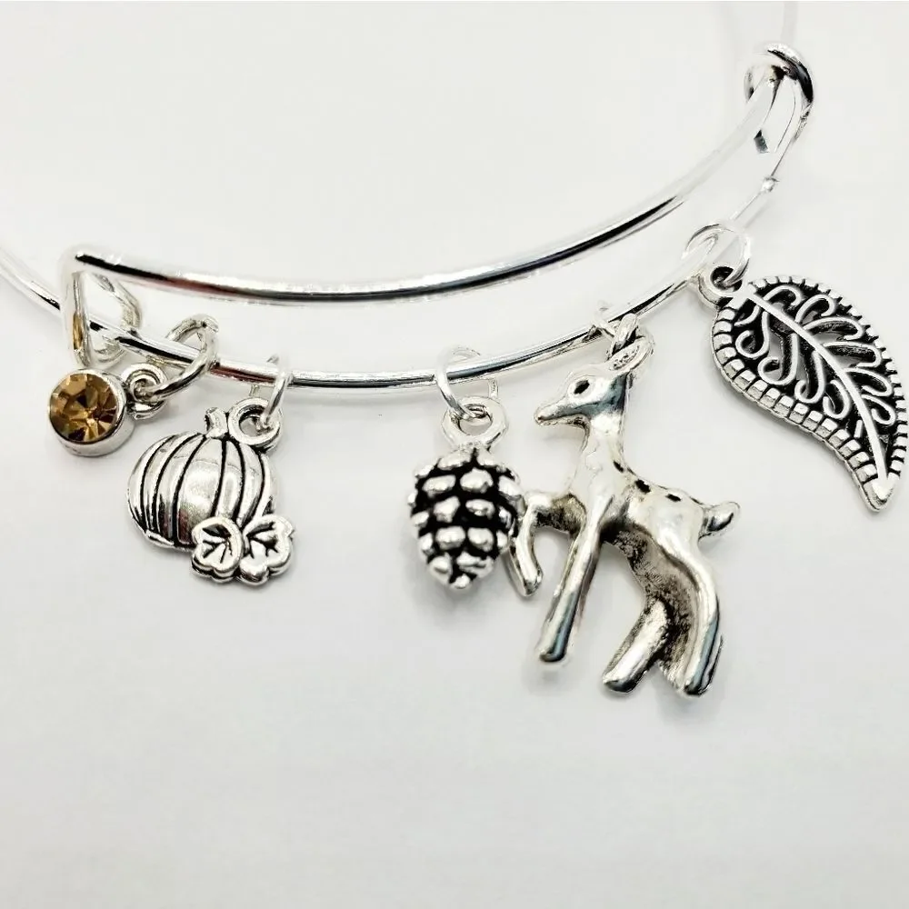 Fall Favorites Adjustable Bangle Bracelets